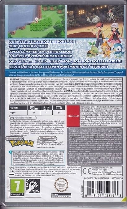 Pokemon Brilliant Diamond - i Folie - Nintendo Switch spil (AA Grade) (Genbrug)